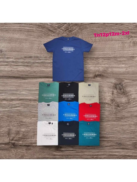 Bluzki MĘSKA , Size m-2xl , paczka 12szt , mix kolor