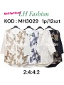Koszule damskie , Size uni ,paczka 12szt , mix kolor