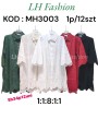 Koszule damskie , Size uni ,paczka 12szt , mix kolor