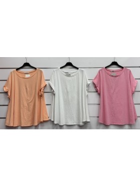 Bluzki damskie wloskie, Size uni ,paczka 6szt,mix kolor