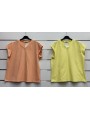 Bluzki damskie wloskie, Size uni ,paczka 6szt,mix kolor