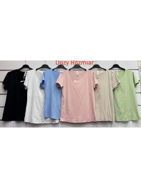 Bluzki damskie wloskie, Size uni ,paczka 6szt,mix kolor