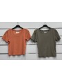 Bluzki damskie wloskie, Size uni ,paczka 6szt,mix kolor