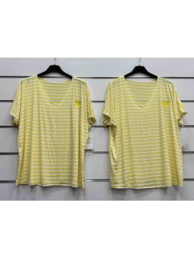 Bluzki damskie wloskie, Size uni ,paczka 6szt,mix kolor