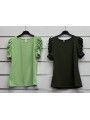 Bluzki damskie wloskie, Size uni ,paczka 6szt,mix kolor