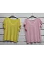 Bluzki damskie wloskie, Size uni ,paczka 6szt,mix kolor