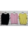 Bluzki damskie wloskie, Size uni ,paczka 6szt,mix kolor