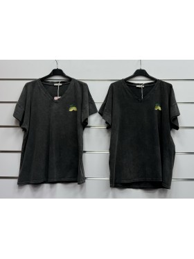 Bluzki damskie wloskie, Size uni ,paczka 6szt,mix kolor