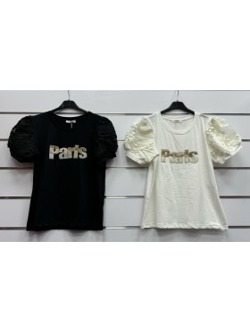 Bluzki damskie wloskie, Size uni ,paczka 6szt,mix kolor