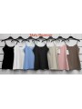 Bluzki damskie wloskie, Size uni ,paczka 6szt,mix kolor