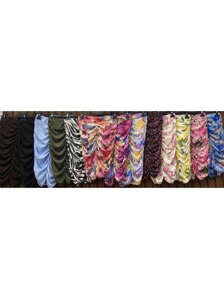 Spódnica  damskie wloskie, Size uni ,paczka 6szt,mix kolor