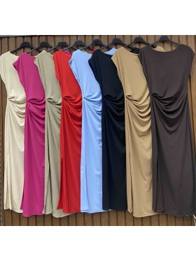 Sukienki damskie wloskie, Size uni ,paczka 6szt,mix kolor