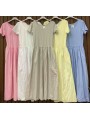 Sukienki damskie wloskie, Size uni ,paczka 6szt,mix kolor