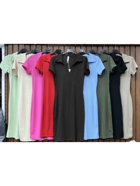 Sukienki damskie wloskie, Size uni ,paczka 6szt,mix kolor