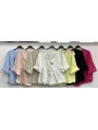 Bluzki damskie wloskie, Size uni ,paczka 6szt,mix kolor