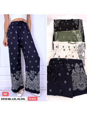 Spodnie damskie , size M-2xl paczka 12szt,mix  kolor