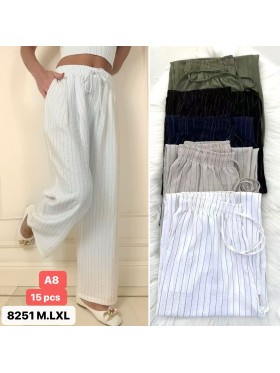 Spodnie damskie , size M-xl paczka 12szt,mix  kolor