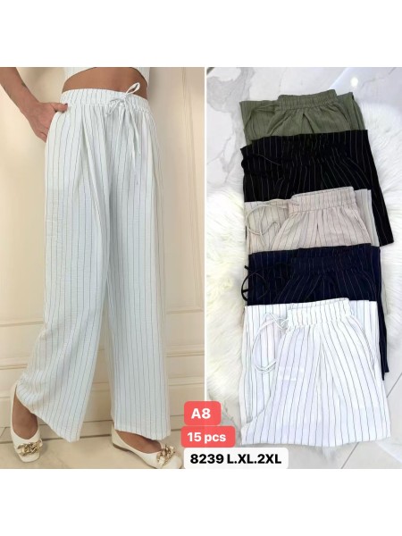 Spodnie damskie , size L-2xl paczka 12szt,mix  kolor