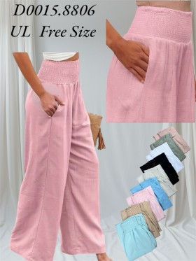 Spodnie damskie , FREE size  paczka 12szt,MIX kolor