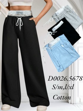 Spodnie damskie , size S-xl paczka 12szt,MIX kolor