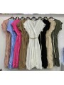Sukienki damskie wloskie, Size uni ,paczka 6szt,mix kolor