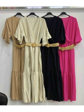 Sukienki damskie wloskie, Size uni ,paczka 6szt,mix kolor