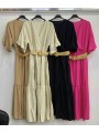 Sukienki damskie wloskie, Size uni ,paczka 6szt,mix kolor