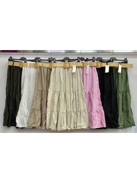 Spódnica  damskie wloskie, Size uni ,paczka 6szt,mix kolor