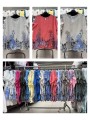 Bluzki damskie wloskie, Size uni ,paczka 6szt,mix kolor