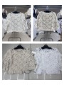 Bluzki damskie wloskie, Size uni ,paczka 6szt,mix kolor