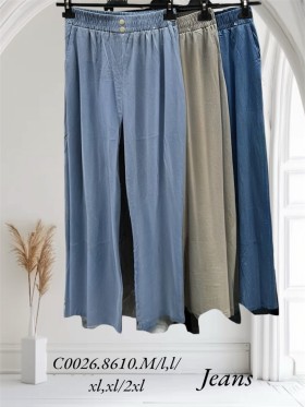 Spodnie damskie , size M-2xl paczka 12szt,MIX kolor