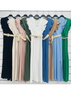 Sukienki damskie wloskie, Size uni ,paczka 6szt,mix kolor