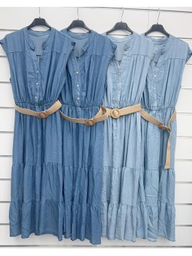 Sukienki damskie wloskie, Size uni ,paczka 6szt,mix kolor