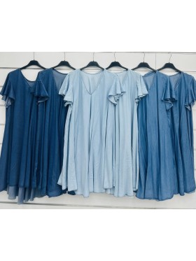 Sukienki damskie wloskie, Size uni ,paczka 6szt,mix kolor