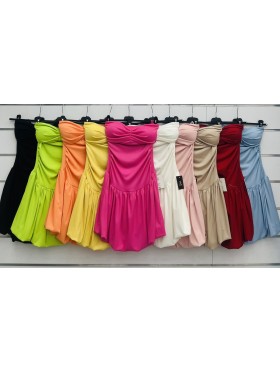 Sukienki damskie wloskie, Size uni ,paczka 6szt,mix kolor