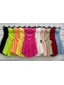 Sukienki damskie wloskie, Size uni ,paczka 6szt,mix kolor