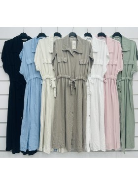 Sukienki damskie wloskie, Size uni ,paczka 6szt,mix kolor