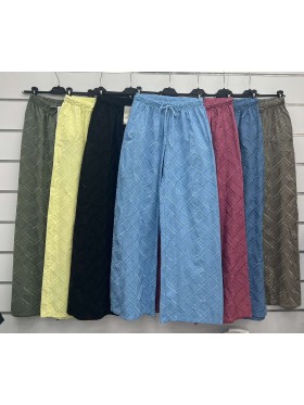 Spodnie damskie wloskie, Size uni ,paczka 6szt,mix kolor