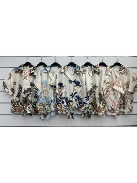 Bluzki damskie wloskie, Size uni ,paczka 6szt,mix kolor