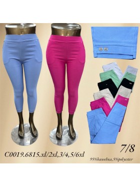 Spodnie damskie , size XL-6xl paczka 12szt,MIX kolor