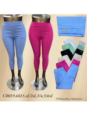 Spodnie damskie , size XL-6xl paczka 12szt,MIX kolor