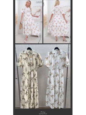 Sukienki damskie wloskie, Size uni ,paczka 6szt,mix kolor