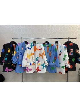 Marynarki damskie wloskie, Size uni ,paczka 6szt,mix kolor