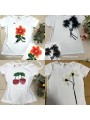 Bluzki damskie wloskie, Size uni ,paczka 6szt,mix kolor