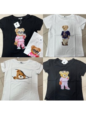 Bluzki damskie wloskie, Size uni ,paczka 6szt,mix kolor