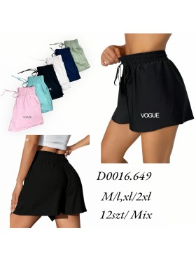 Spodenki damskie , size M-2xl paczka 12szt,MIX kolor