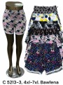 Spodenki damskie , size 4-7xl paczka 12szt,MIX kolor