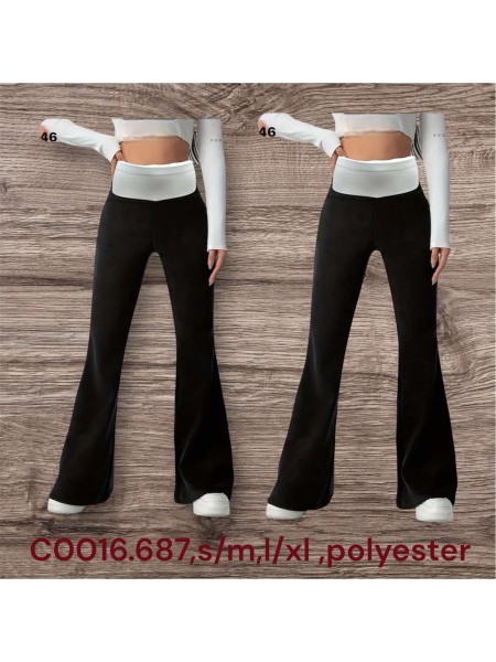 Spodnie damskie , size S-XL paczka 12szt,1 kolor