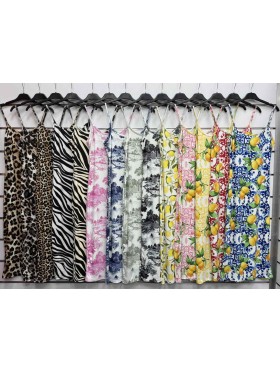 Sukienki damskie wloskie, Size uni ,paczka 6szt,mix kolor