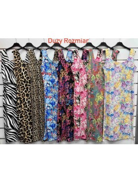 Sukienki damskie wloskie, Size uni ,paczka 6szt,mix kolor